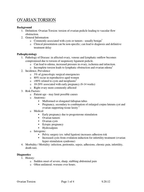 precautions of torsion test|ovarian torsion in adults.